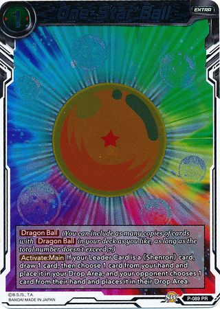 One-Star Ball (P-089) [Promotion Cards] | Shuffle n Cut Hobbies & Games