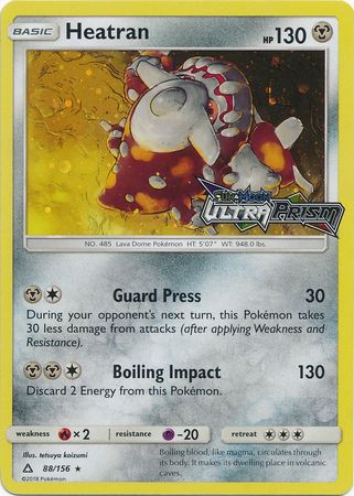 Heatran (88/156) [Alternate Art Promos] | Shuffle n Cut Hobbies & Games