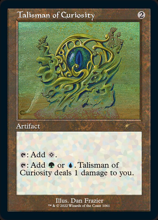 Talisman of Curiosity (Foil Etched) [Secret Lair Drop Series] | Shuffle n Cut Hobbies & Games