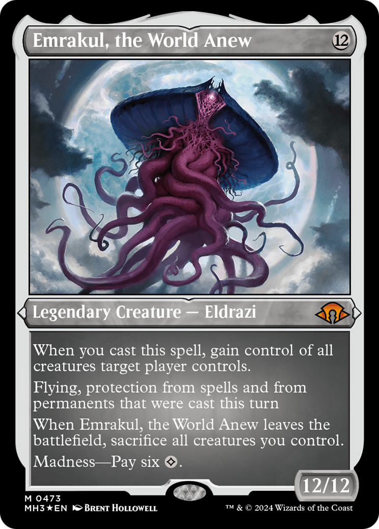 Emrakul, the World Anew (Foil Etched) [Modern Horizons 3] | Shuffle n Cut Hobbies & Games