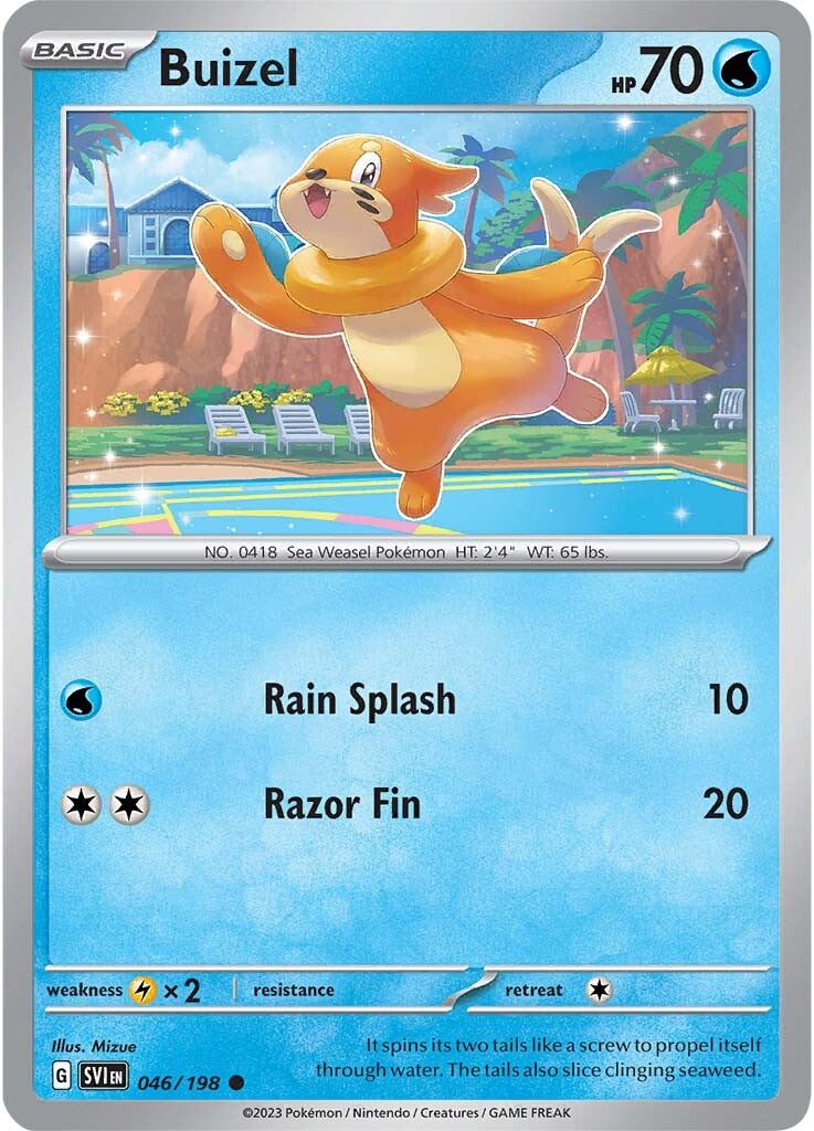 Buizel (046/198) [Scarlet & Violet: Base Set] | Shuffle n Cut Hobbies & Games