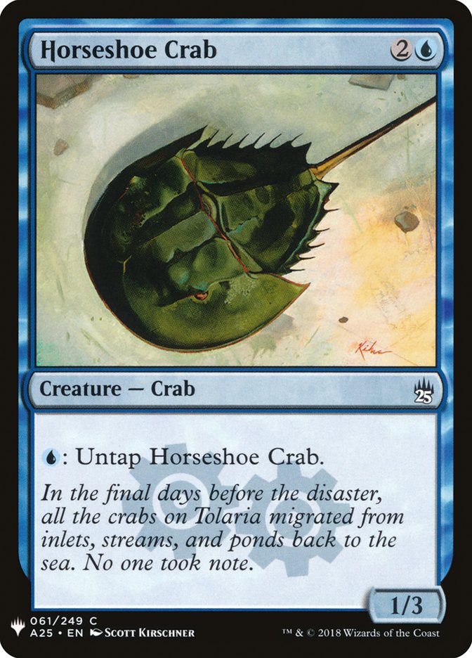 Horseshoe Crab [Mystery Booster] | Shuffle n Cut Hobbies & Games