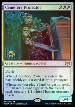 Cemetery Protector [Innistrad: Crimson Vow Prerelease Promos] | Shuffle n Cut Hobbies & Games