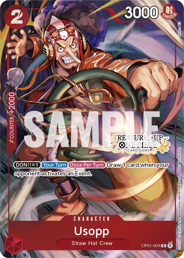 Usopp (Treasure Cup) [One Piece Promotion Cards] | Shuffle n Cut Hobbies & Games