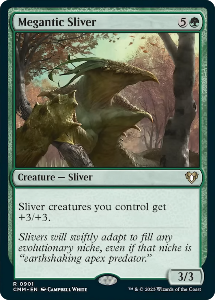 Megantic Sliver [Commander Masters] | Shuffle n Cut Hobbies & Games