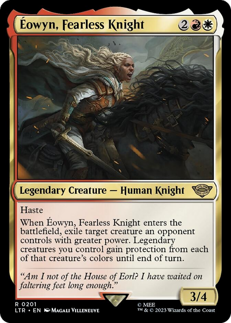 Eowyn, Fearless Knight [The Lord of the Rings: Tales of Middle-Earth] | Shuffle n Cut Hobbies & Games