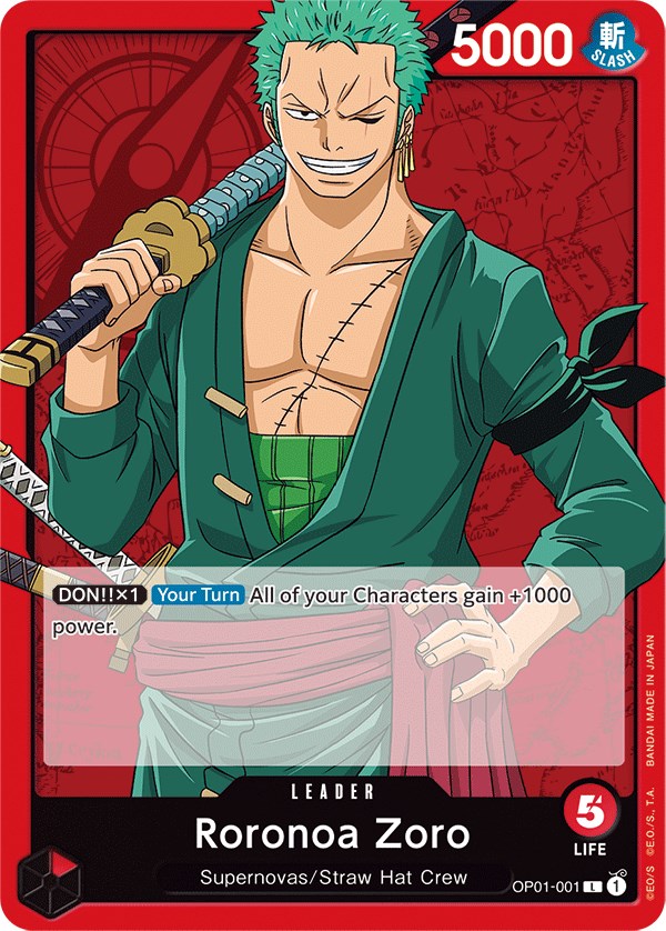 Roronoa Zoro [Romance Dawn] | Shuffle n Cut Hobbies & Games