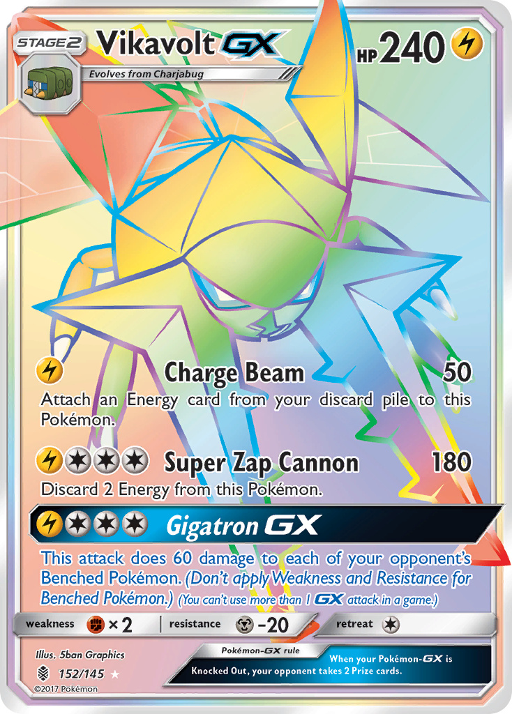 Vikavolt GX (152/145) [Sun & Moon: Guardians Rising] | Shuffle n Cut Hobbies & Games