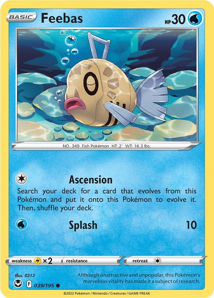 Feebas (039/195) [Sword & Shield: Silver Tempest] | Shuffle n Cut Hobbies & Games