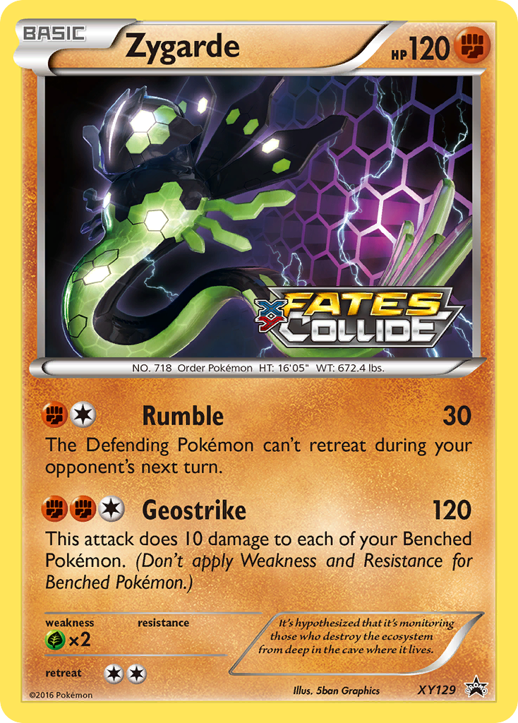 Zygarde (XY129) [XY: Black Star Promos] | Shuffle n Cut Hobbies & Games