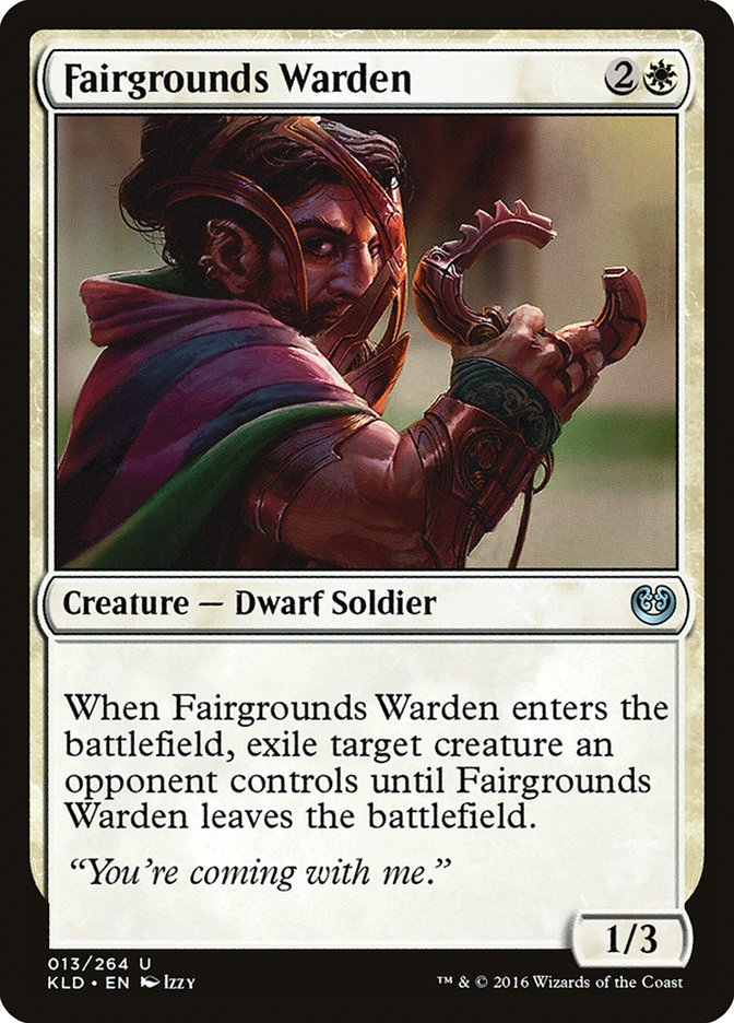 Fairgrounds Warden [Kaladesh] | Shuffle n Cut Hobbies & Games