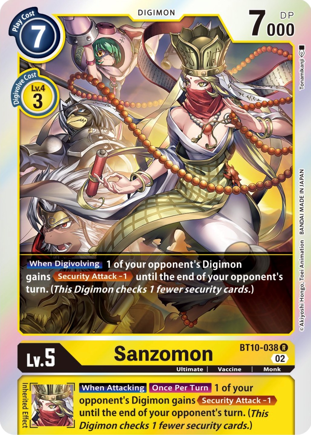 Sanzomon [BT10-038] [Xros Encounter] | Shuffle n Cut Hobbies & Games