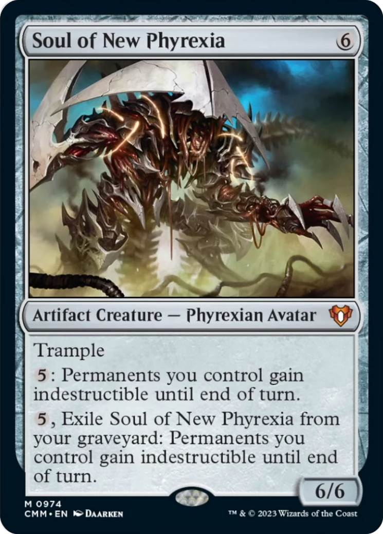 Soul of New Phyrexia [Commander Masters] | Shuffle n Cut Hobbies & Games