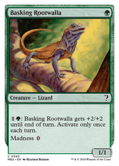 Basking Rootwalla (White Border) [Mystery Booster 2] | Shuffle n Cut Hobbies & Games