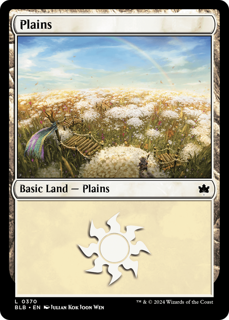 Plains (0370) [Bloomburrow] | Shuffle n Cut Hobbies & Games