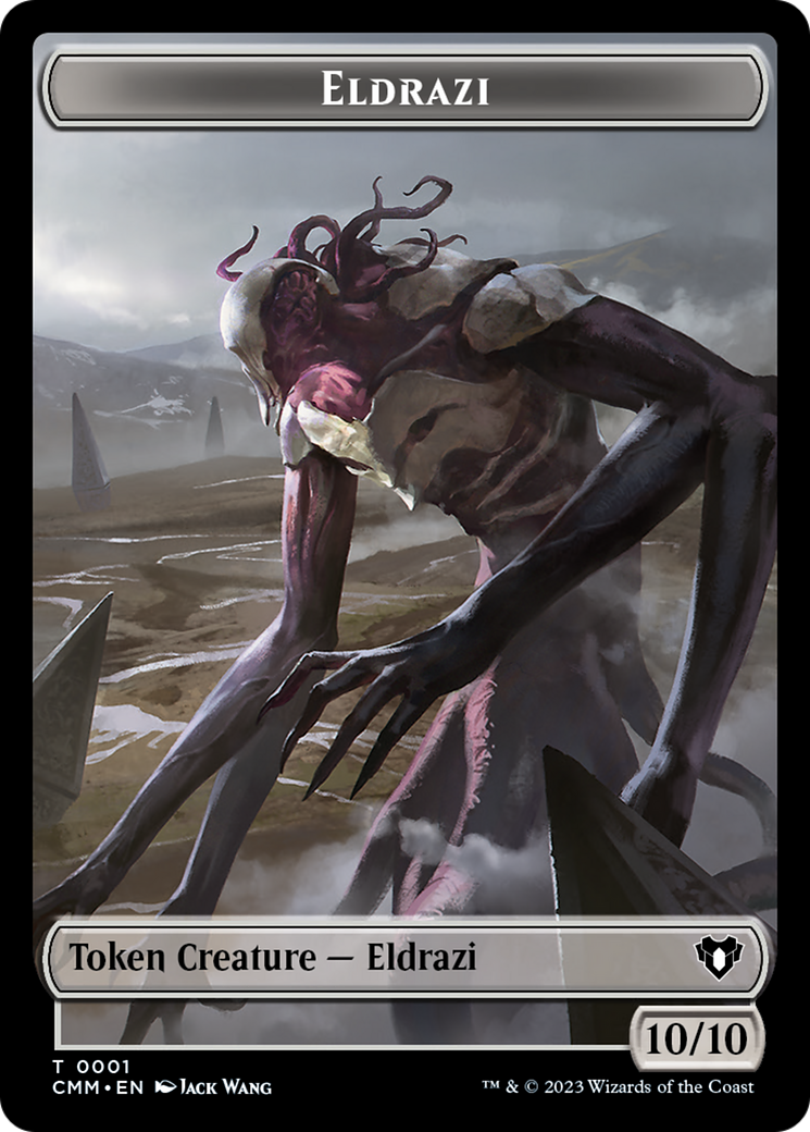 Eldrazi Spawn // Rat Double-Sided Token [Commander Masters Tokens] | Shuffle n Cut Hobbies & Games