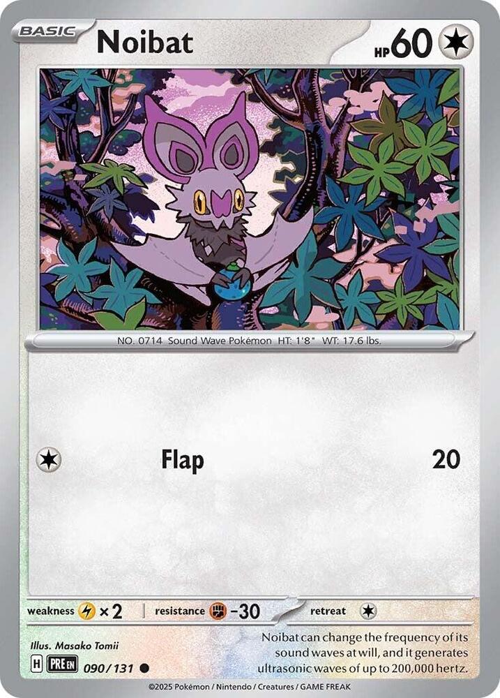 Noibat (090/131) [Scarlet & Violet: Prismatic Evolutions] | Shuffle n Cut Hobbies & Games