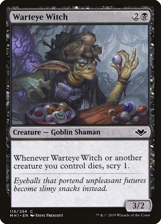 Warteye Witch [Modern Horizons] | Shuffle n Cut Hobbies & Games