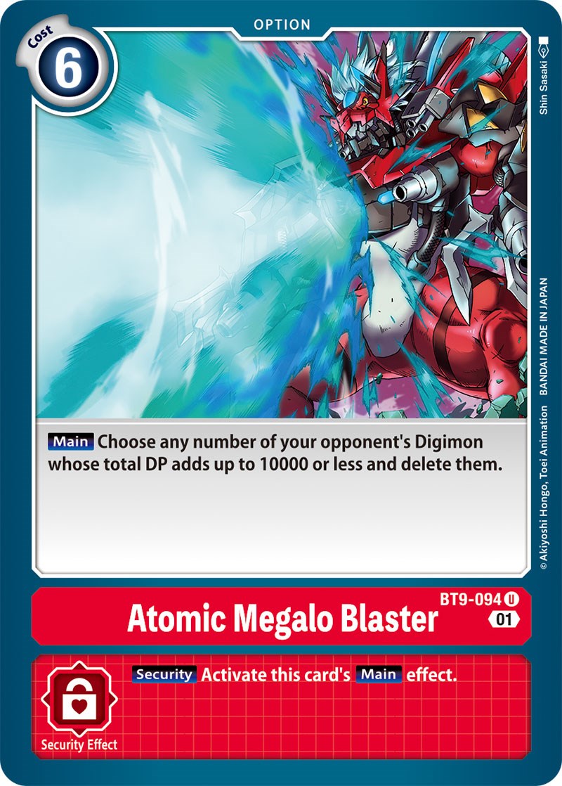 Atomic Megalo Blaster [BT9-094] [X Record] | Shuffle n Cut Hobbies & Games