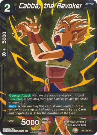 Cabba, the Revoker (P-141) [Promotion Cards] | Shuffle n Cut Hobbies & Games