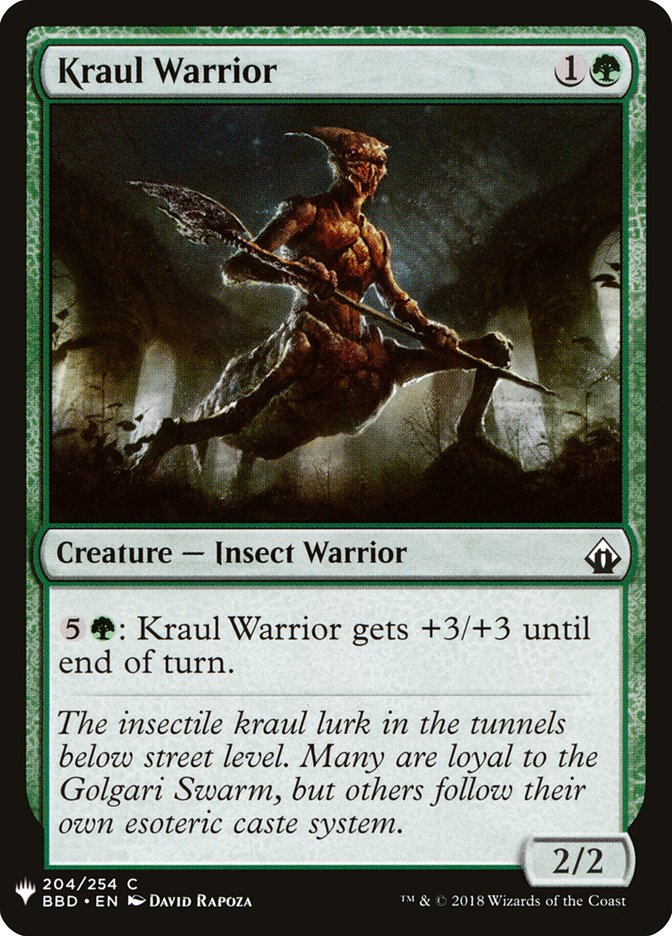 Kraul Warrior [Mystery Booster] | Shuffle n Cut Hobbies & Games