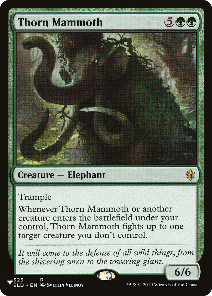 Thorn Mammoth [The List] | Shuffle n Cut Hobbies & Games