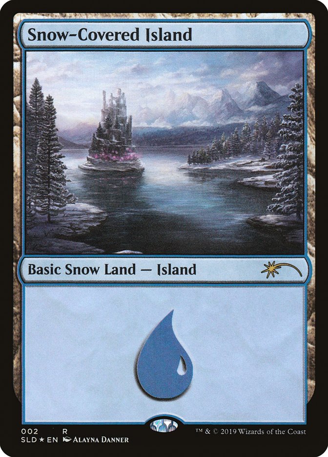 Snow-Covered Island (2) [Secret Lair Drop Series] | Shuffle n Cut Hobbies & Games