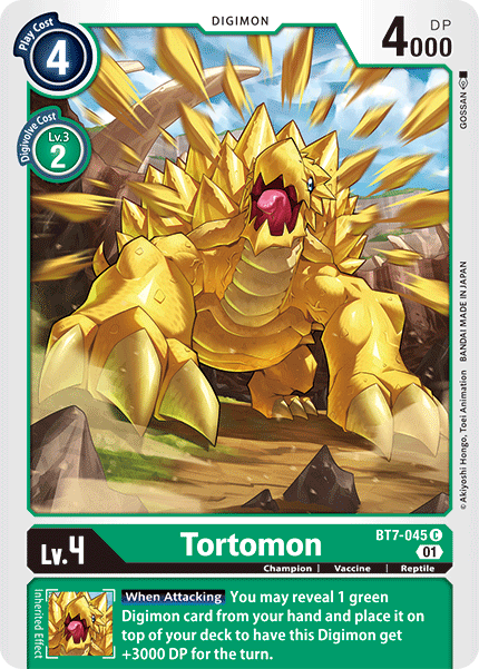 Tortomon [BT7-045] [Next Adventure] | Shuffle n Cut Hobbies & Games