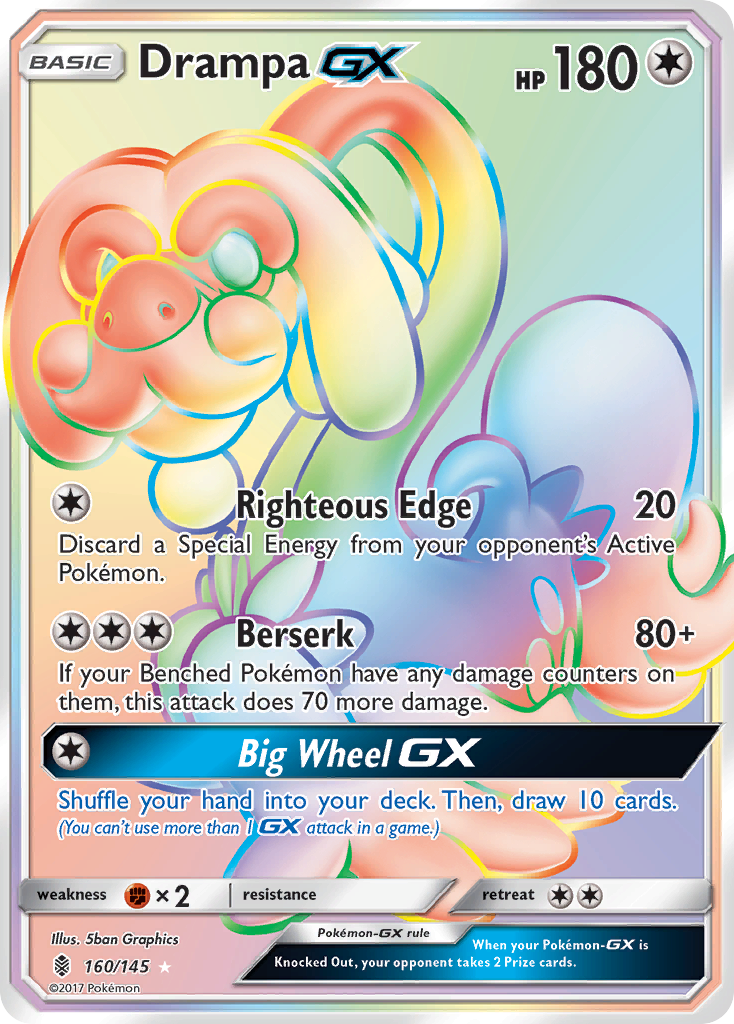 Drampa GX (160/145) [Sun & Moon: Guardians Rising] | Shuffle n Cut Hobbies & Games