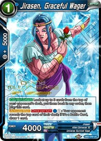 Jirasen, Graceful Wager (Divine Multiverse Draft Tournament) (DB2-049) [Tournament Promotion Cards] | Shuffle n Cut Hobbies & Games