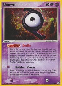 Unown (Z) (Z/28) [EX: Unseen Forces] | Shuffle n Cut Hobbies & Games