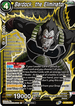 Bardock, the Eliminator (P-334) [Tournament Promotion Cards] | Shuffle n Cut Hobbies & Games