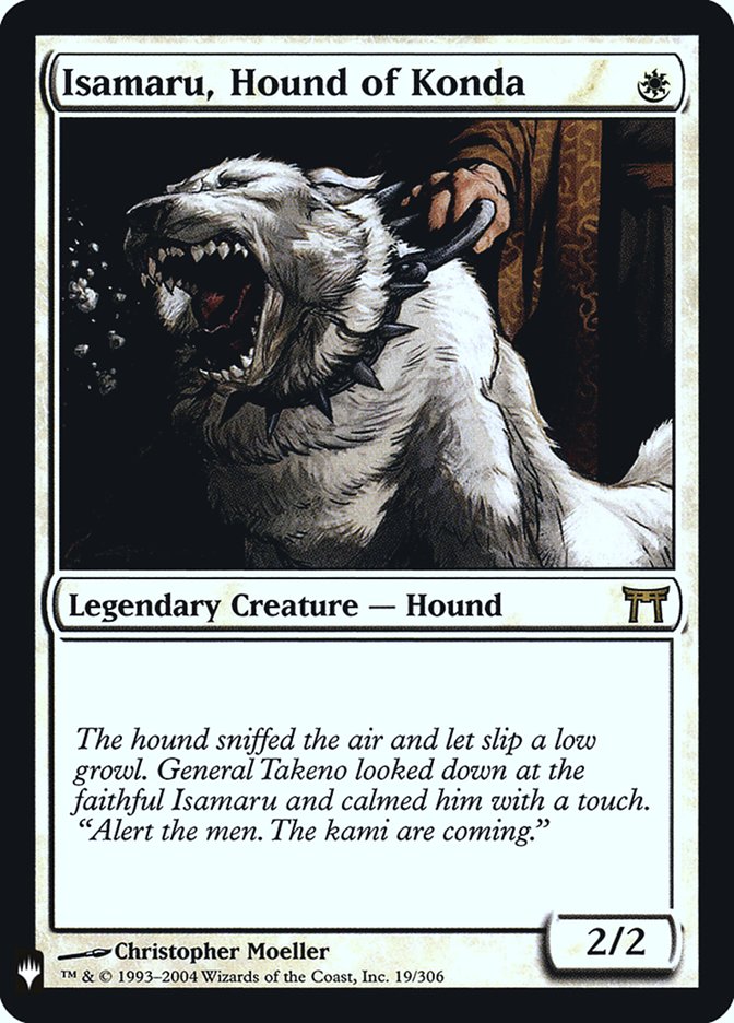 Isamaru, Hound of Konda [Mystery Booster] | Shuffle n Cut Hobbies & Games