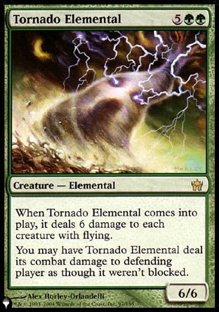 Tornado Elemental [The List] | Shuffle n Cut Hobbies & Games