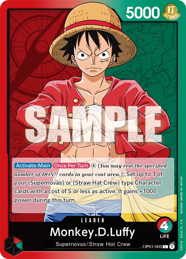 Monkey.D.Luffy [Romance Dawn] | Shuffle n Cut Hobbies & Games