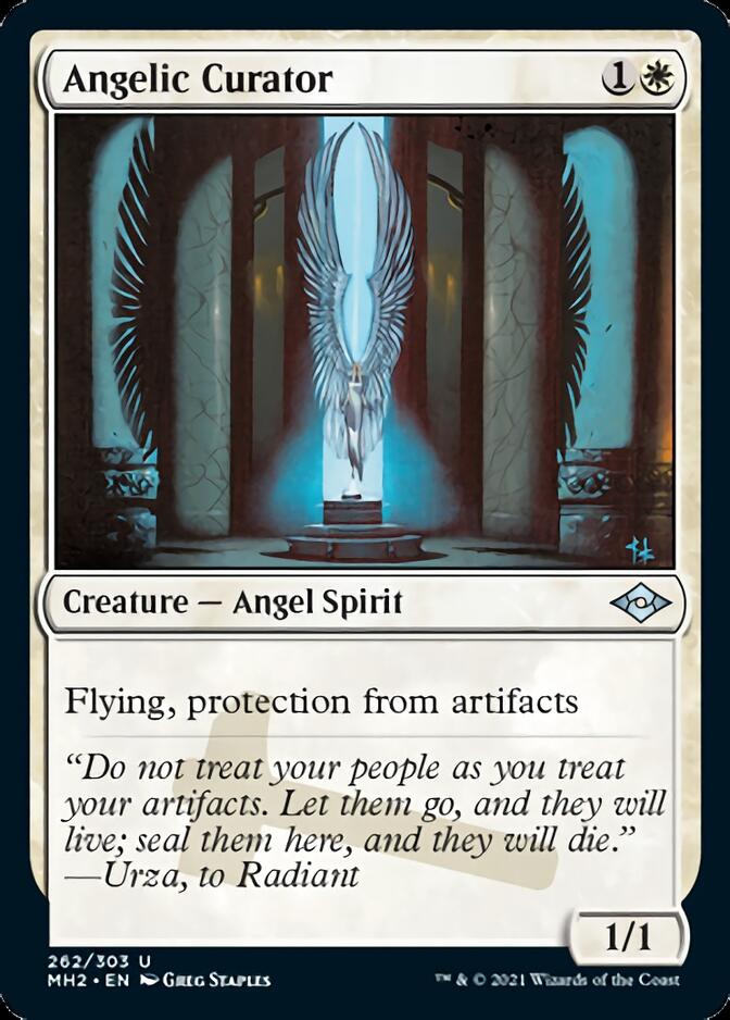 Angelic Curator (Foil Etched) [Modern Horizons 2] | Shuffle n Cut Hobbies & Games