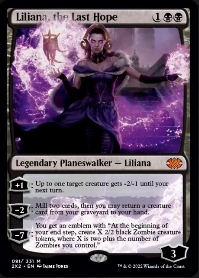 Liliana, the Last Hope [Double Masters 2022] | Shuffle n Cut Hobbies & Games