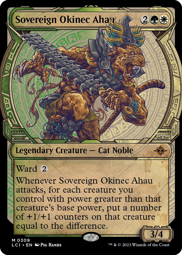 Sovereign Okinec Ahau (Showcase) [The Lost Caverns of Ixalan] | Shuffle n Cut Hobbies & Games