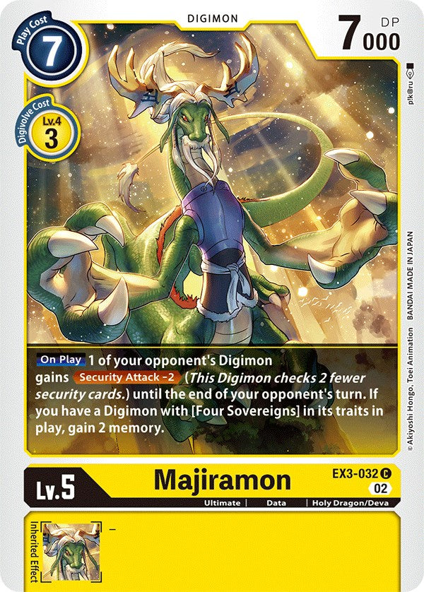 Majiramon [EX3-032] [Draconic Roar] | Shuffle n Cut Hobbies & Games