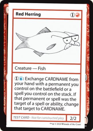 Red Herring (2021 Edition) [Mystery Booster Playtest Cards] | Shuffle n Cut Hobbies & Games