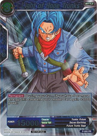 Light of Hope Trunks (P-005) [Promotion Cards] | Shuffle n Cut Hobbies & Games