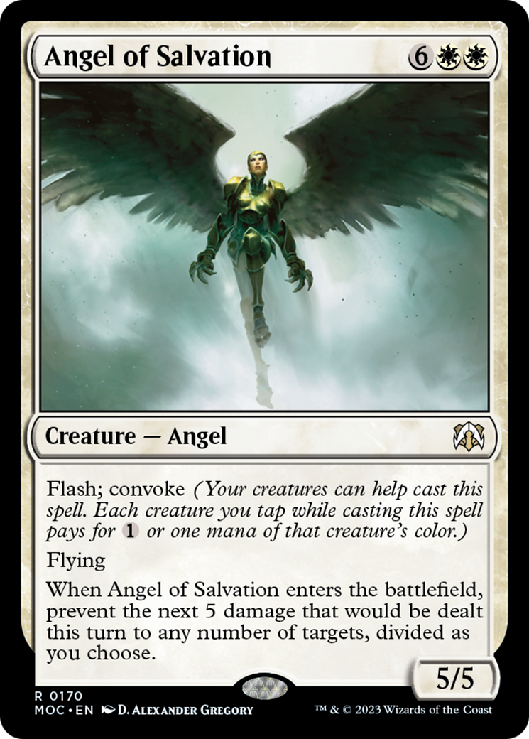 Angel of Salvation [March of the Machine Commander] | Shuffle n Cut Hobbies & Games