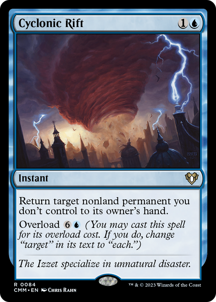 Cyclonic Rift [Commander Masters] | Shuffle n Cut Hobbies & Games