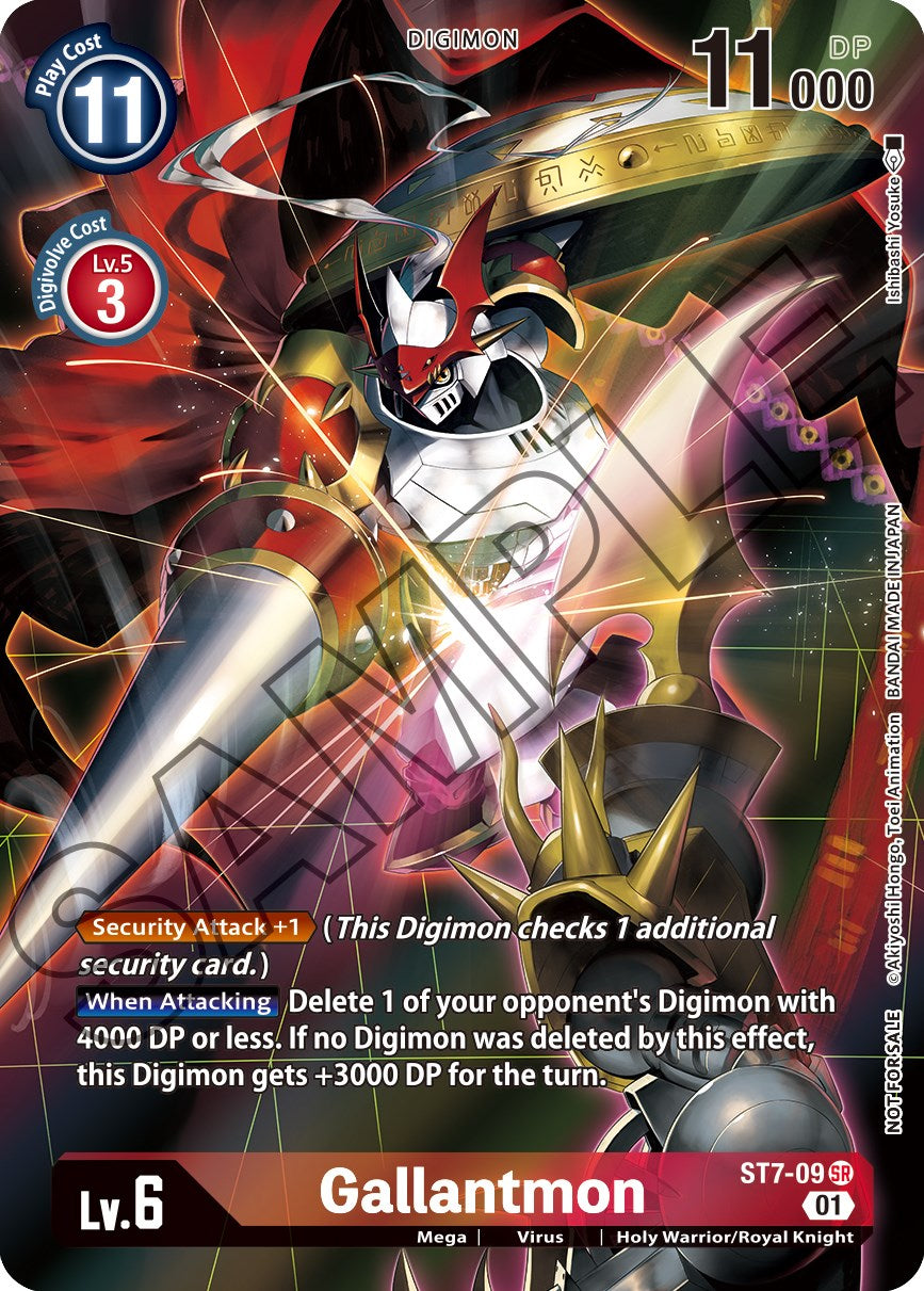 Gallantmon [ST7-09] (Tamer's Card Set 1) [Starter Deck: Gallantmon Promos] | Shuffle n Cut Hobbies & Games