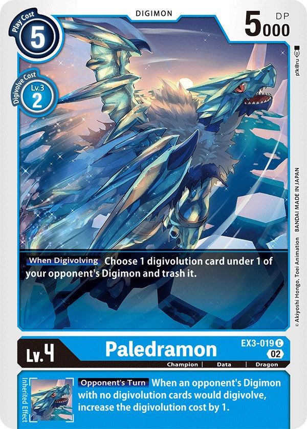 Paledramon [EX3-019] [Draconic Roar] | Shuffle n Cut Hobbies & Games