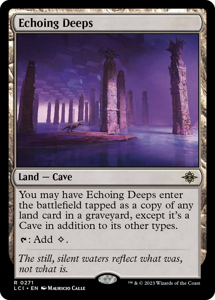 Echoing Deeps [The Lost Caverns of Ixalan] | Shuffle n Cut Hobbies & Games