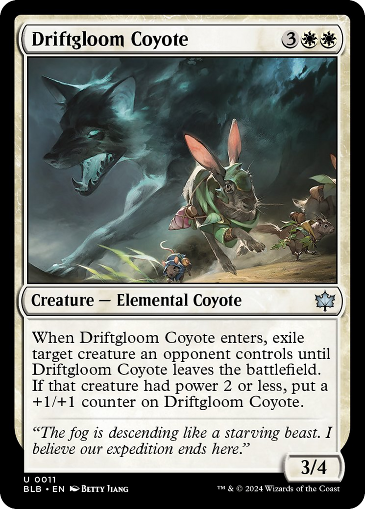 Driftgloom Coyote [Bloomburrow] | Shuffle n Cut Hobbies & Games