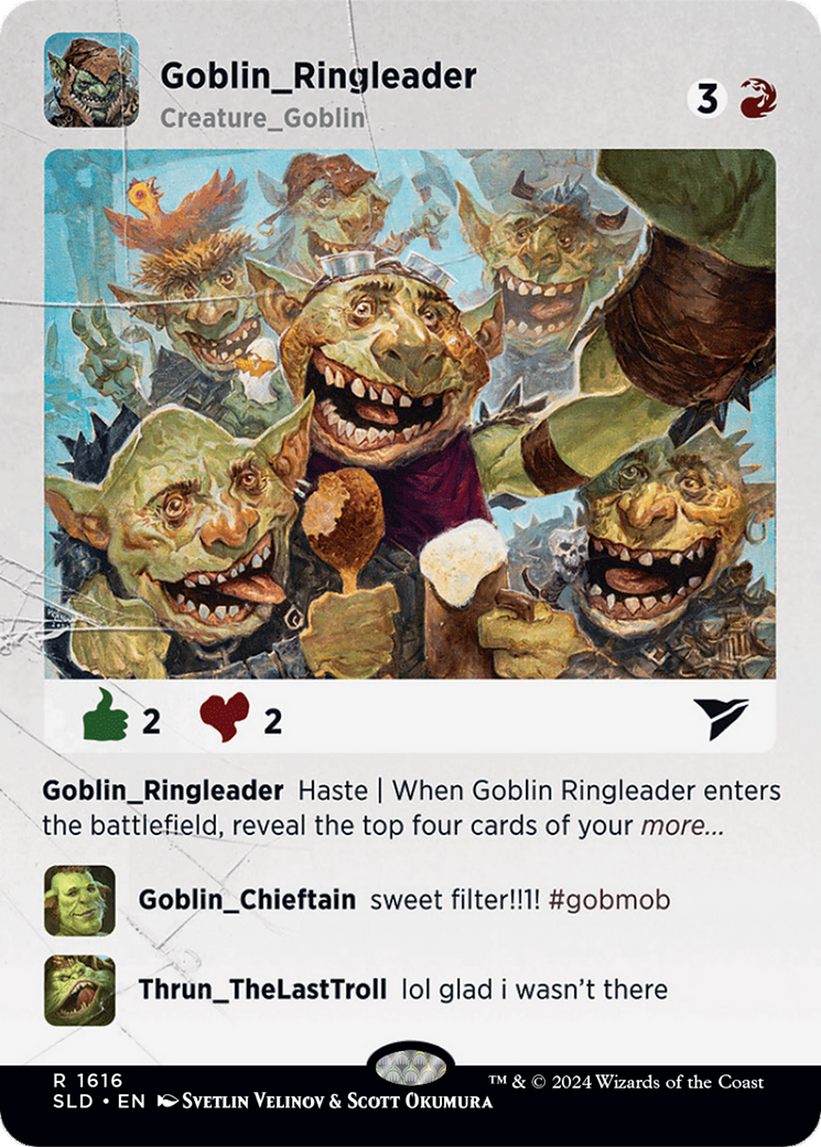 Goblin Ringleader [Secret Lair Drop Series] | Shuffle n Cut Hobbies & Games