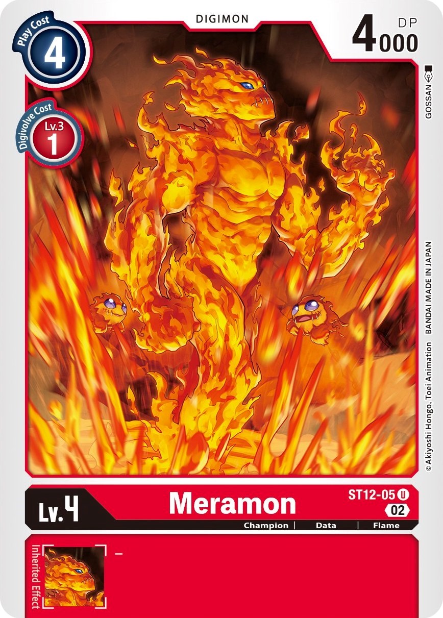 Meramon [ST12-05] [Starter Deck: Jesmon] | Shuffle n Cut Hobbies & Games