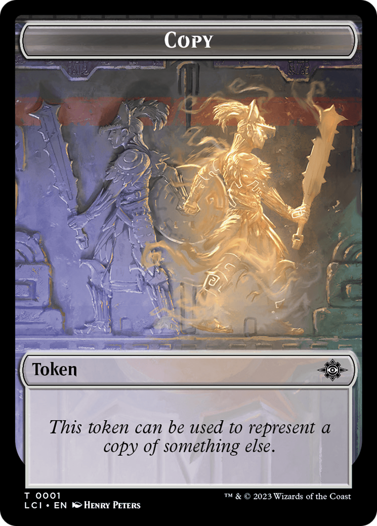 Copy Token [The Lost Caverns of Ixalan Tokens] | Shuffle n Cut Hobbies & Games